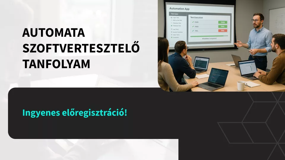 Automata szoftvertesztelő tanfolyam