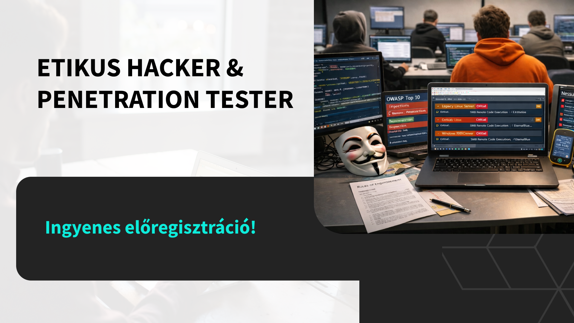 Etikus Hacker &amp; Penetration Tester