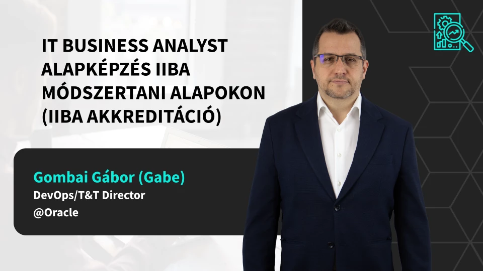 IT Business Analyst - BABOK &eacute;s IIBA &aacute;ltal akkredit&aacute;lt k&eacute;pz&eacute;s