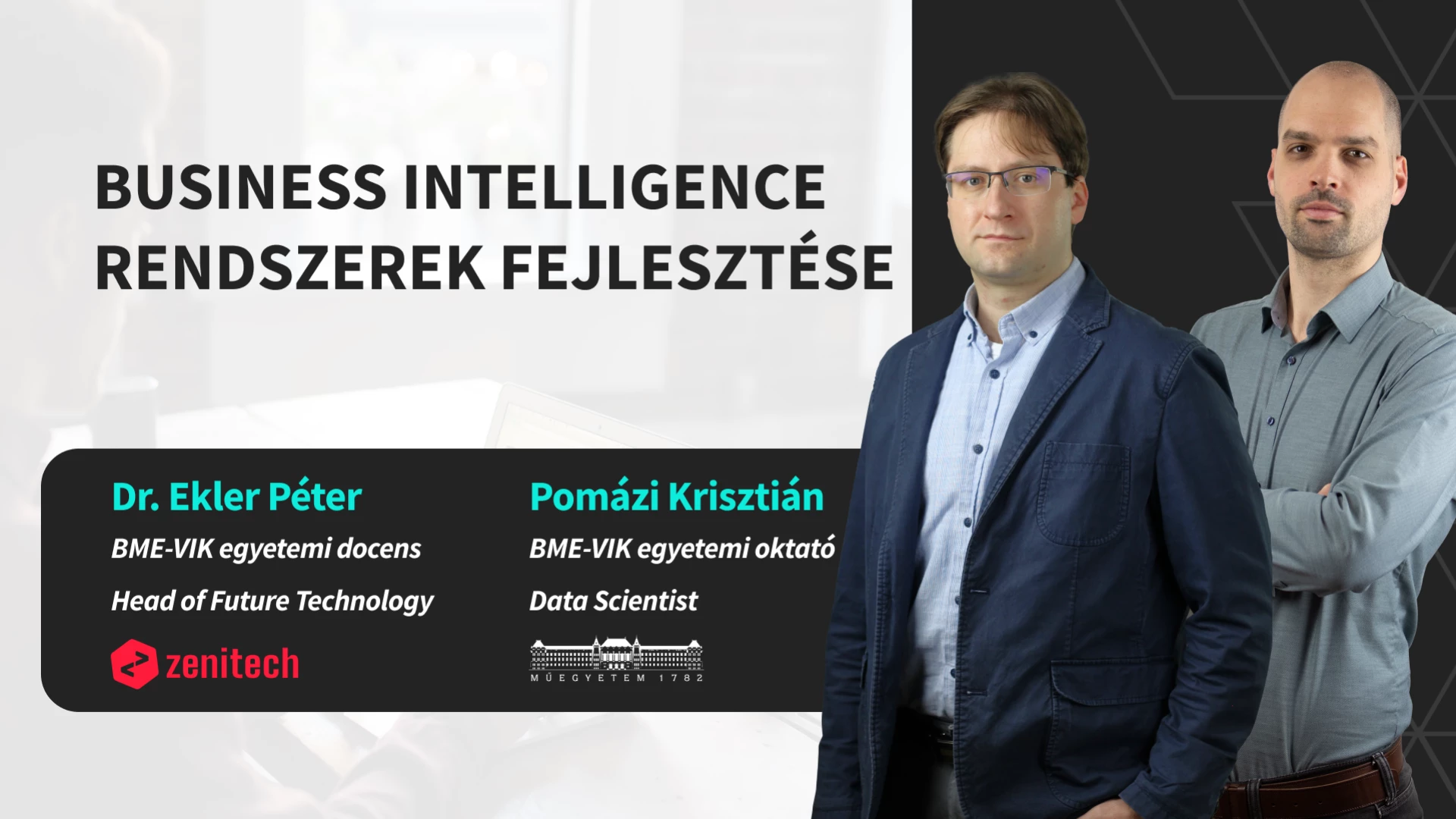 Business Intelligence rendszerek fejleszt&eacute;se