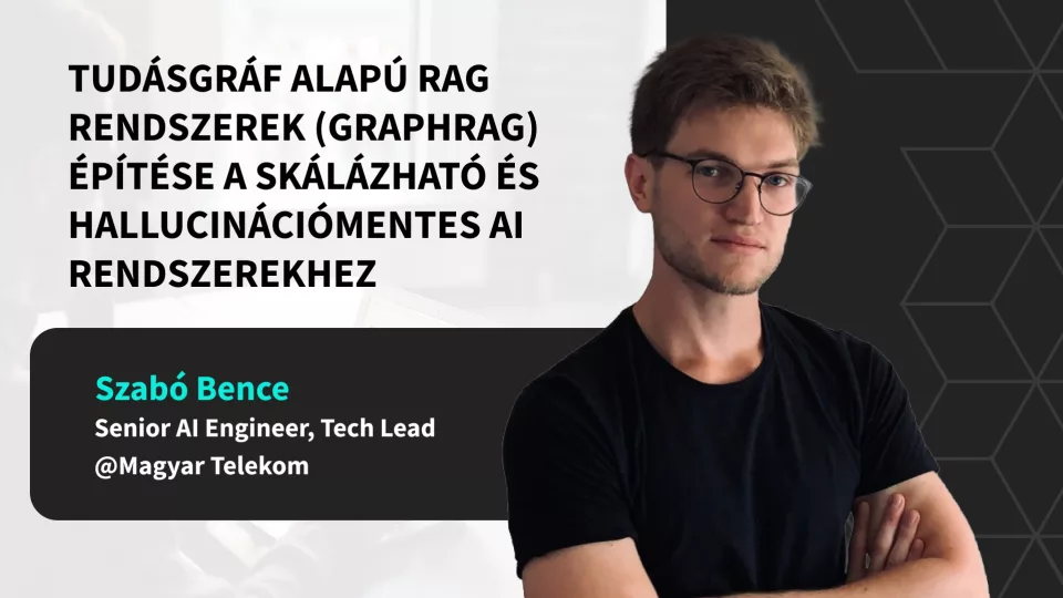 Tud&aacute;sgr&aacute;f alap&uacute; RAG rendszerek (GraphRAG) &eacute;p&iacute;t&eacute;se a sk&aacute;l&aacute;zhat&oacute; &eacute;s hallucin&aacute;ci&oacute;mentes AI rendszerekhe