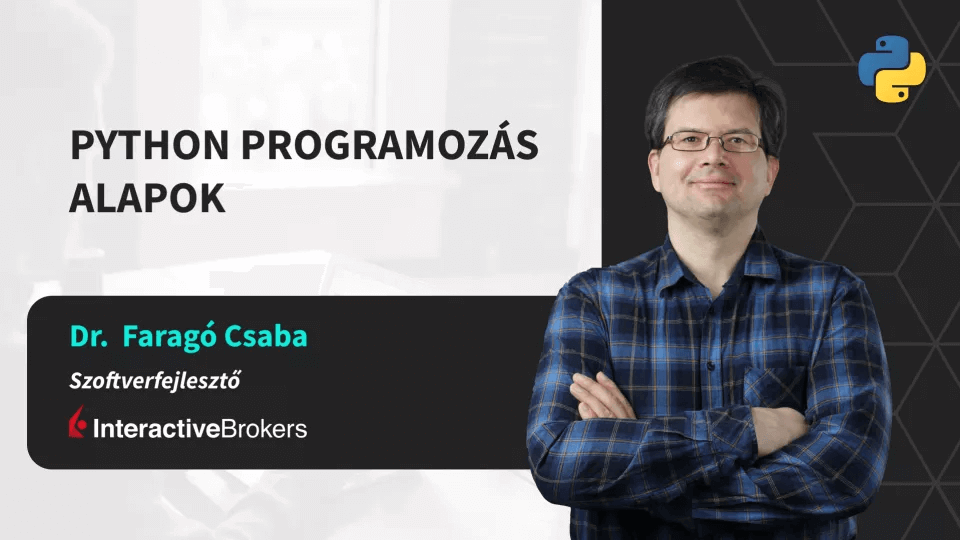 Python programozás alapok tanfolyam