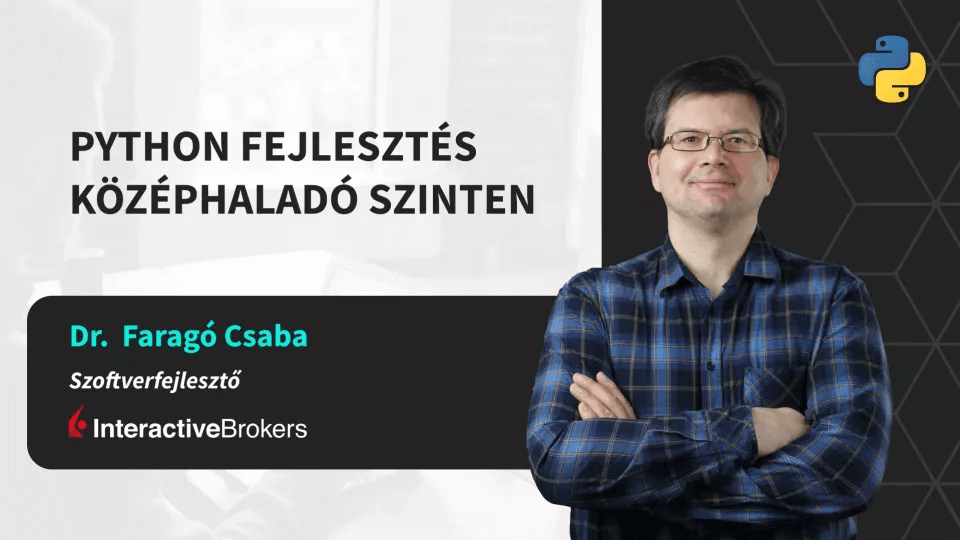 python alapú szoftverfejlesztés tanfolyam