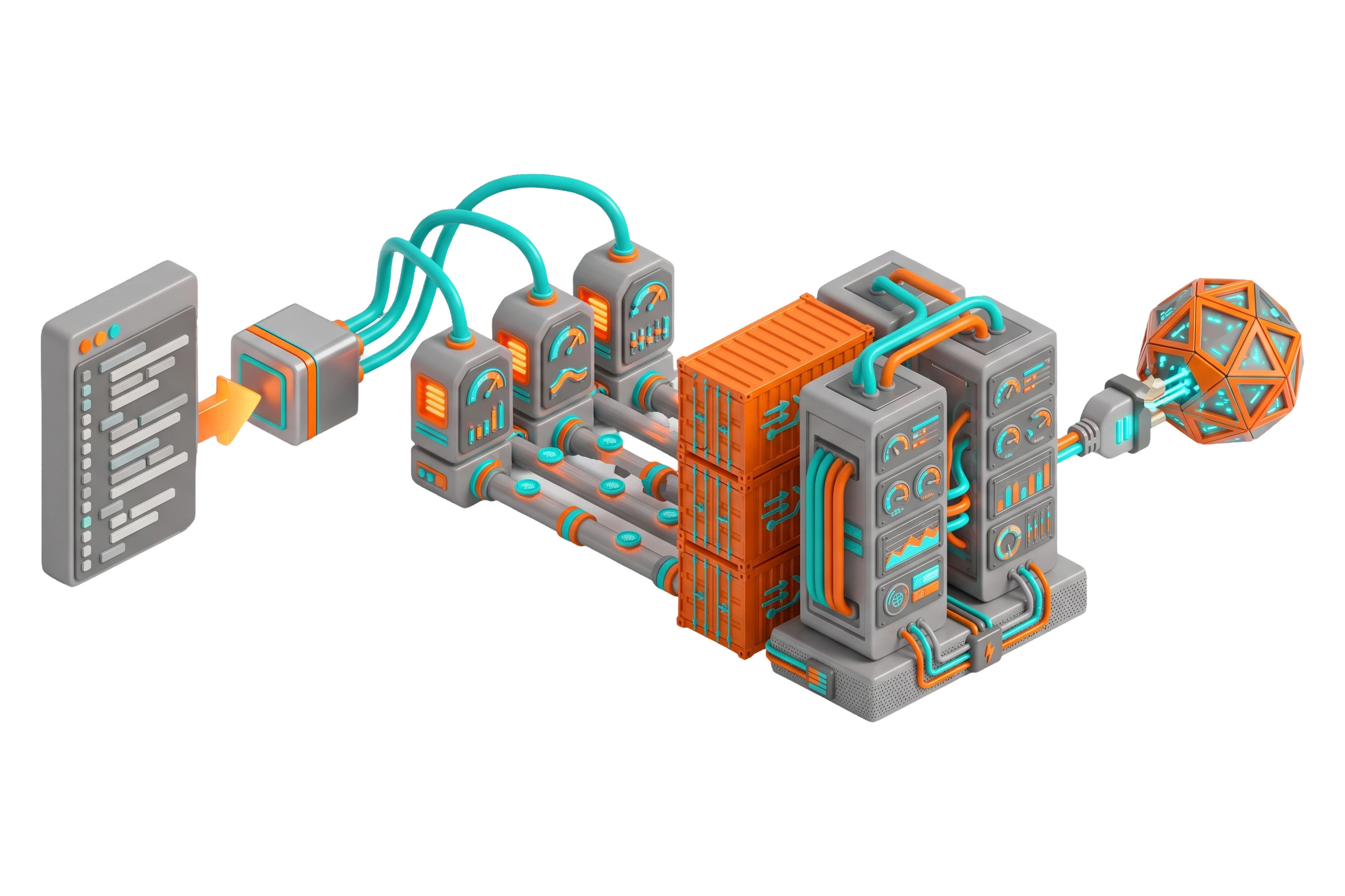 A képzés témájának illusztrációja: Golang backend fejlesztés microservices architektúrában