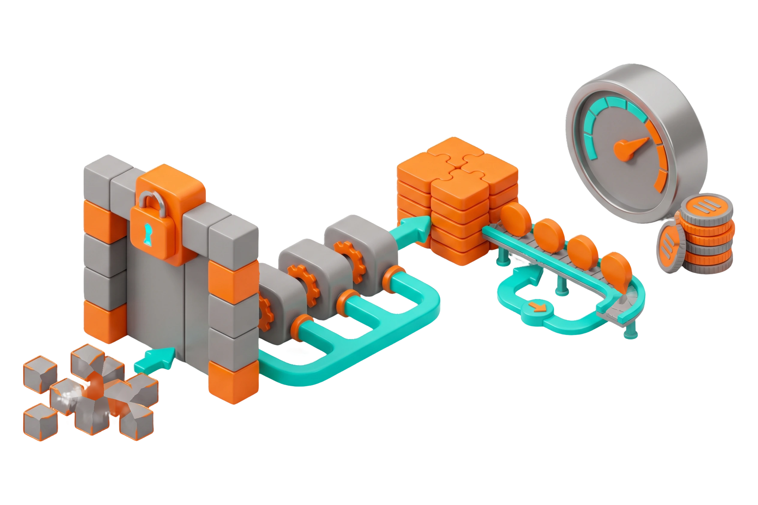 A képzés témájának illusztrációja: Serverless backendfejlesztés AWS-ben: Lambda, API Gateway és DynamoDB